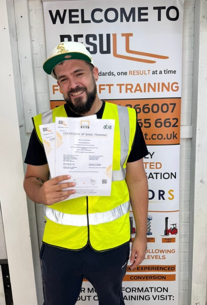 NPORS excavator training