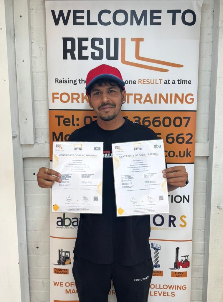 forklift training in Peterborough