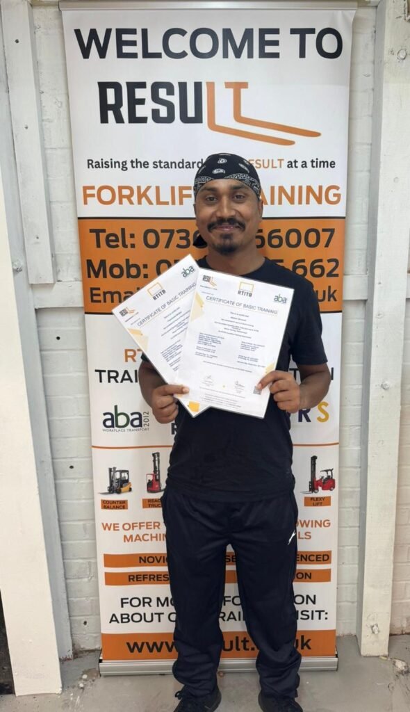 forklift training in Scotland