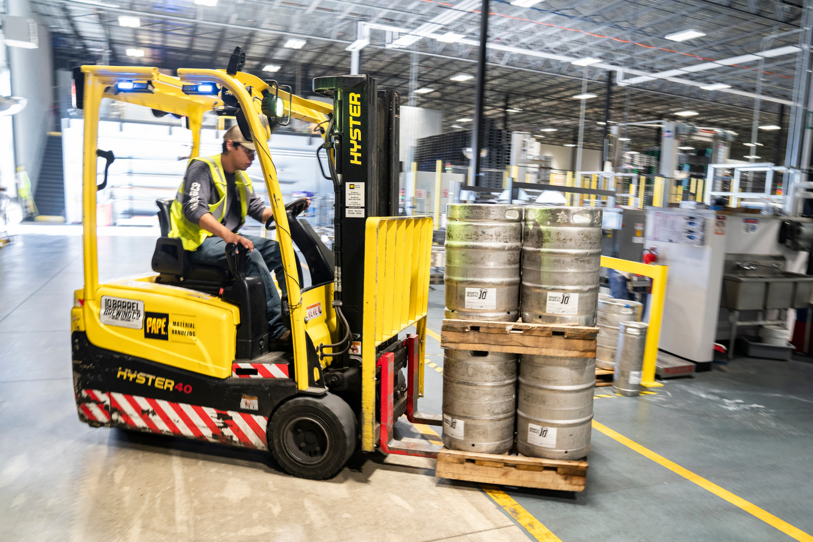 forklift operating habits